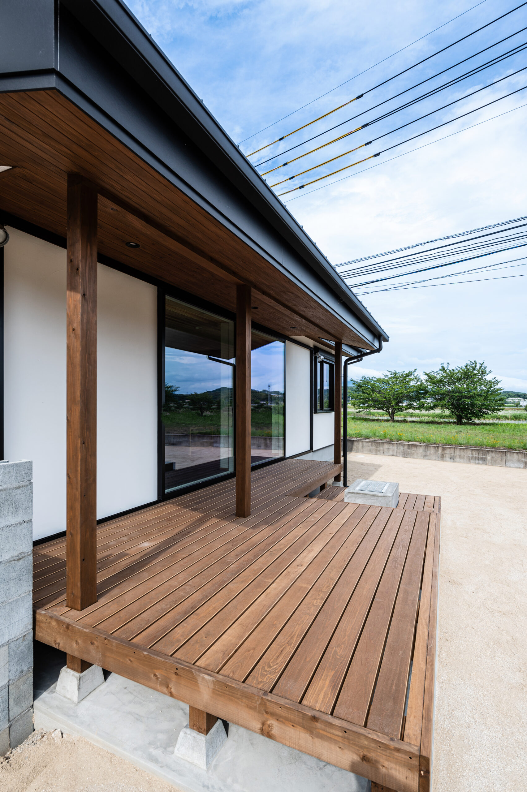 デッキ - 小竹町の注文住宅