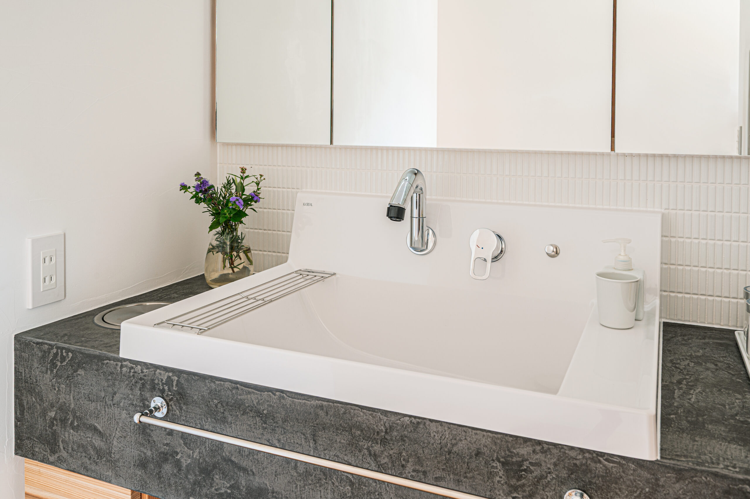 洗面台 - 嘉麻市の注文住宅