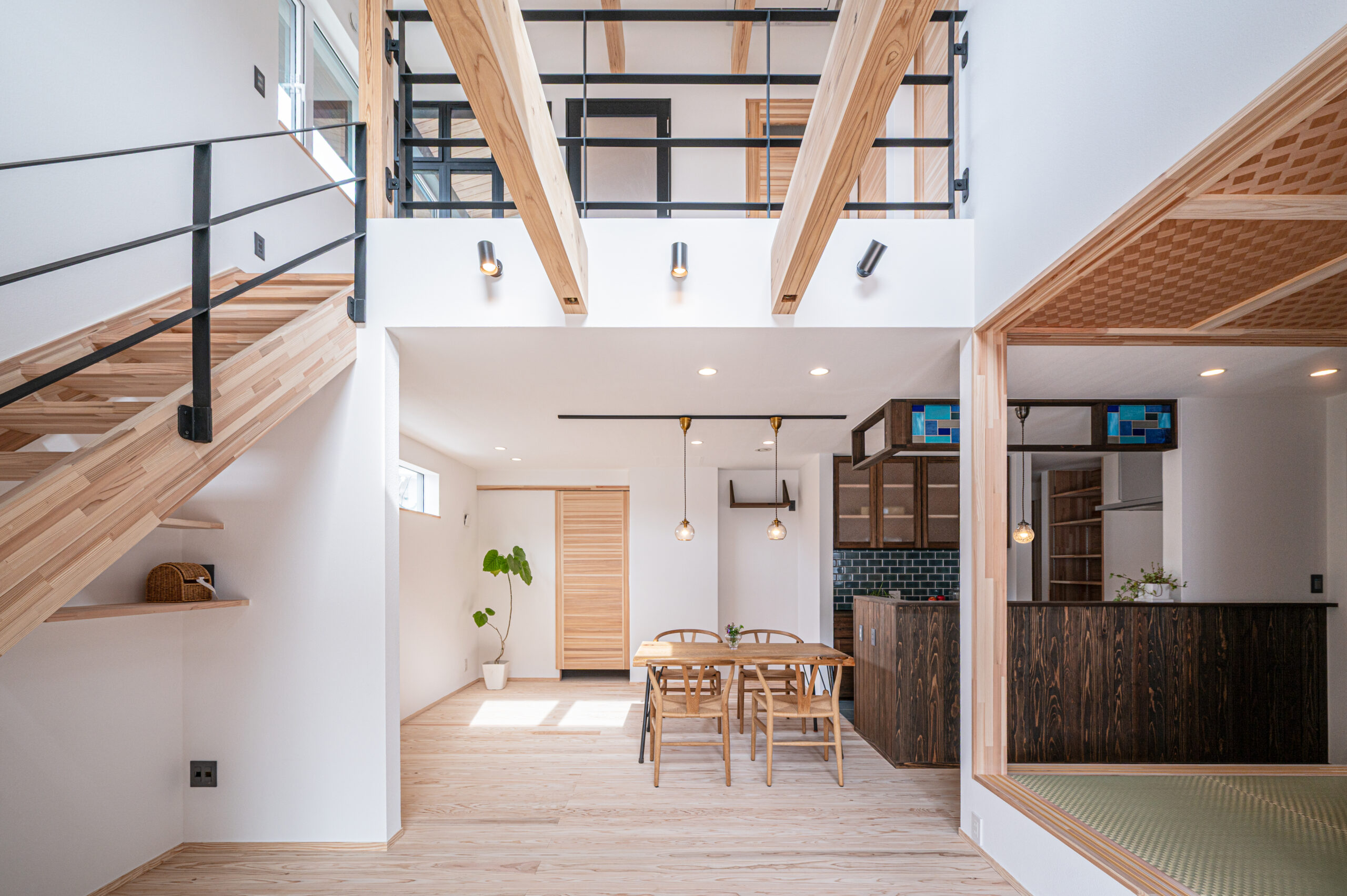 リビング - 篠栗町の注文住宅