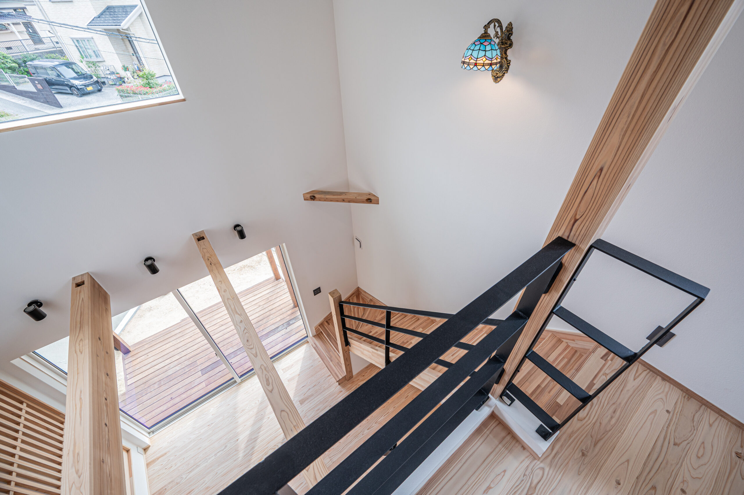 階段 - 篠栗町の注文住宅