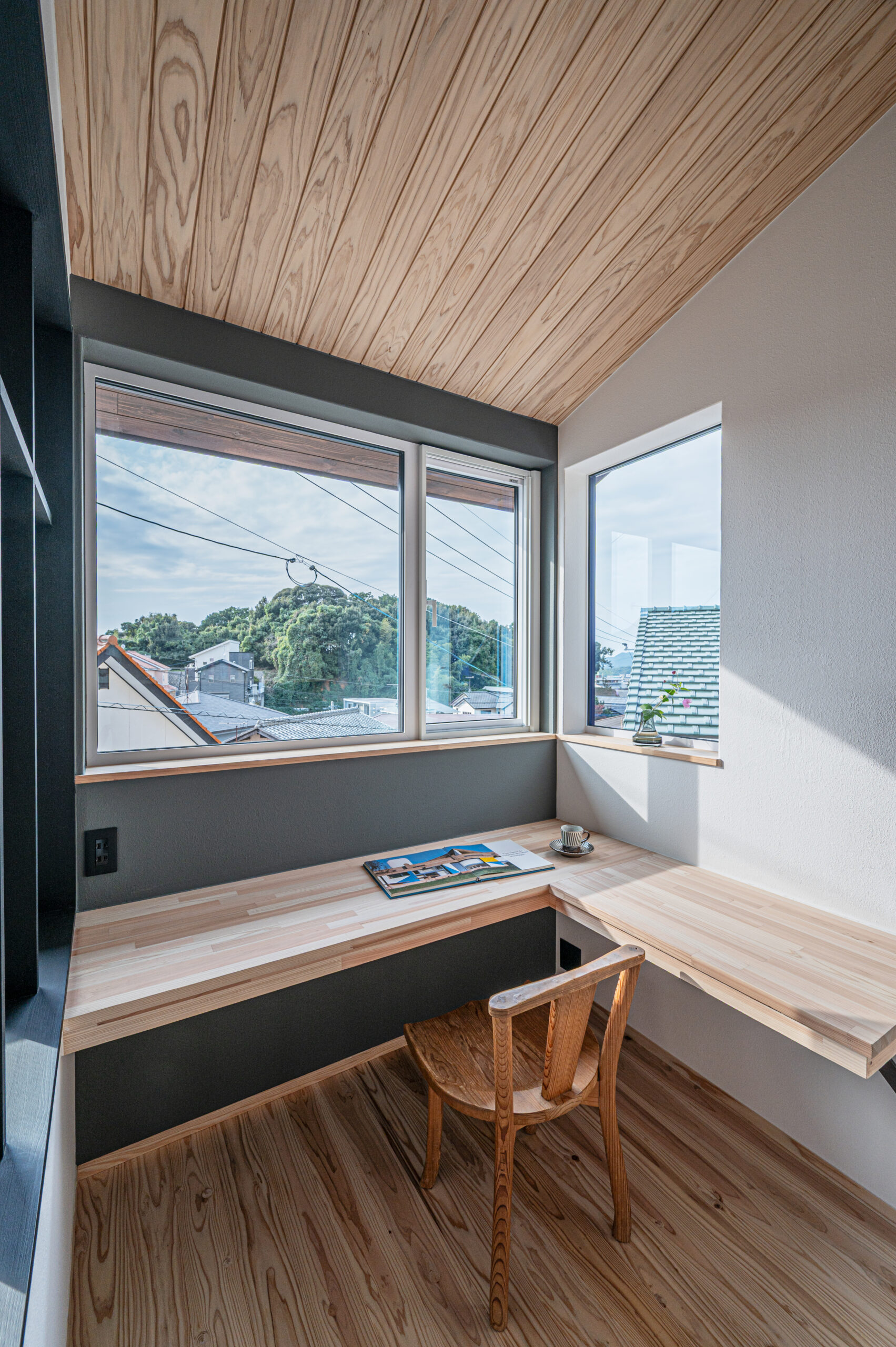 書斎 - 篠栗町の注文住宅