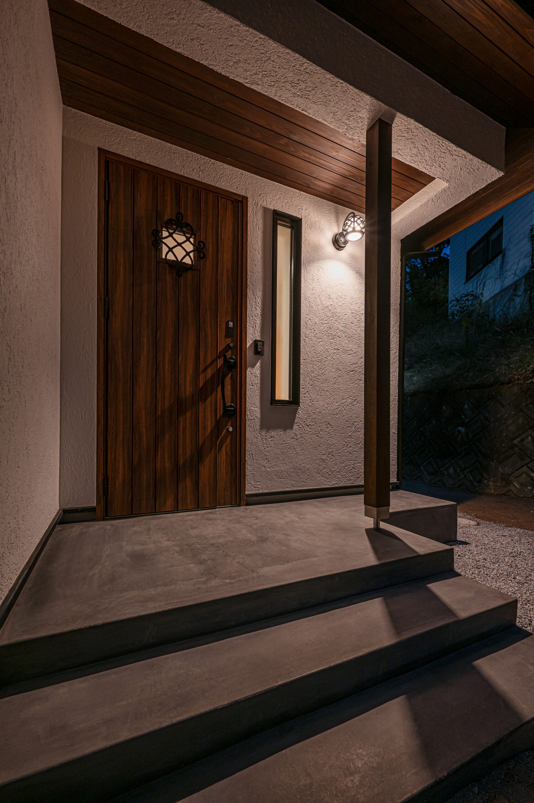 玄関 - 篠栗町の注文住宅